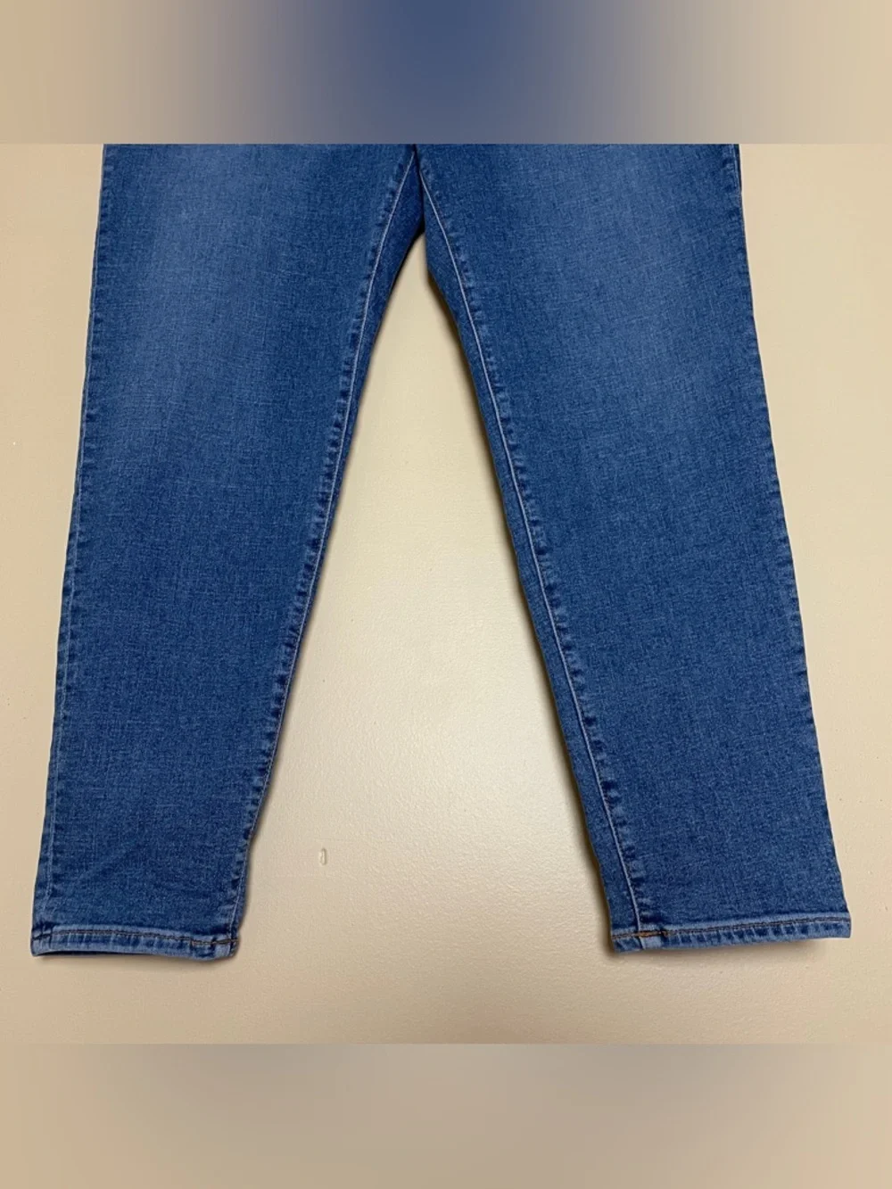 J. Crew Toothpick Jeans Women's 34 High Rise Bluebell Wash BP391 Stretch Denim
